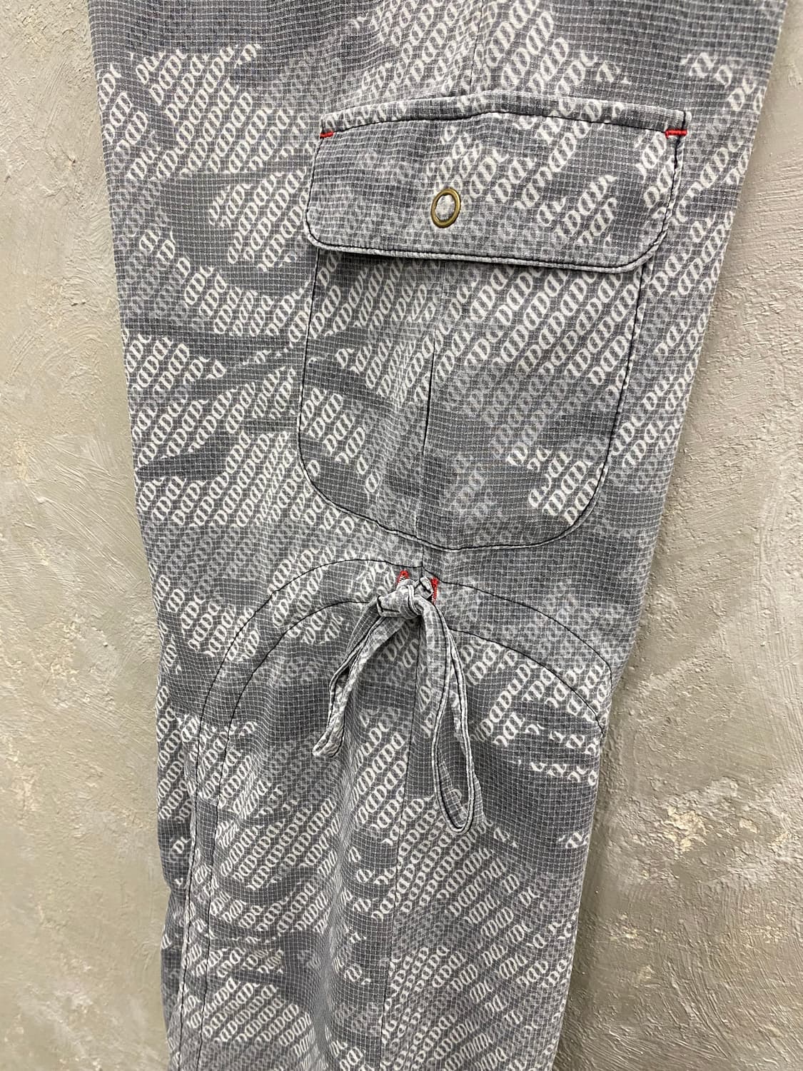 [M] DANSKIN 카모플라쥬 부츠컷 카고 트랙팬츠 상품이미지4