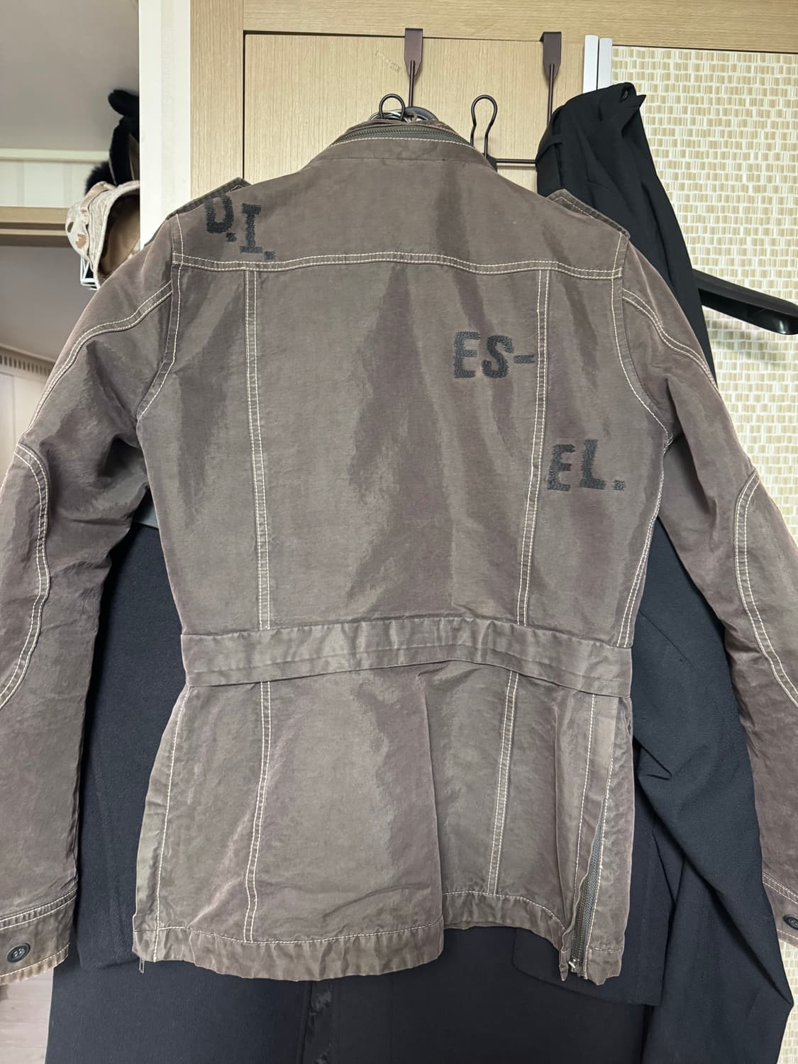 디젤 야상 남성 브라운 상품이미지2