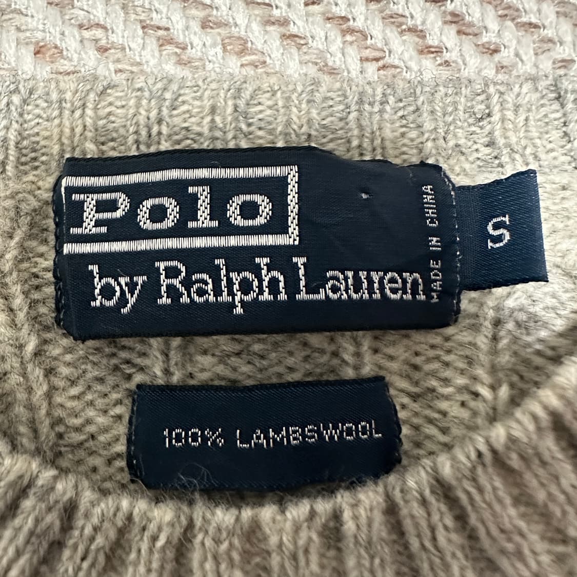 POLO RALPH LAUREN wool cable knit 상품이미지4
