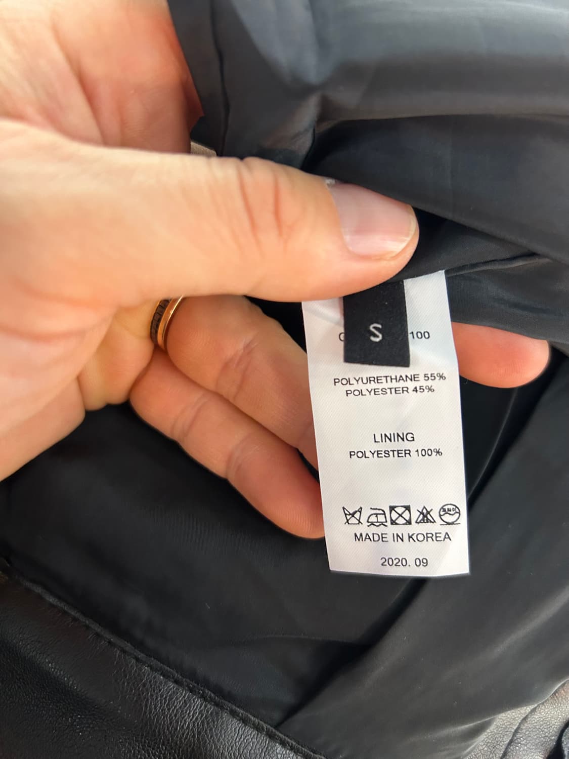 ORR 블랙 와이드 팬츠 상품이미지5