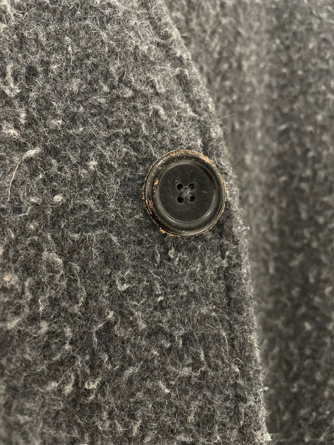 Our Legacy - Grey Wool Shaggy Cardigan 상품이미지4