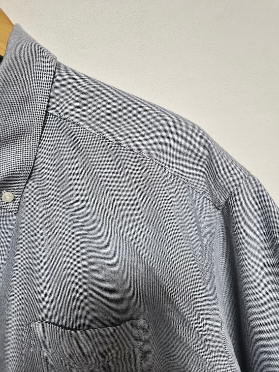 엘엘빈LLBEAN 코튼 그레이 반팔 셔츠 2XL - S376 상품이미지3