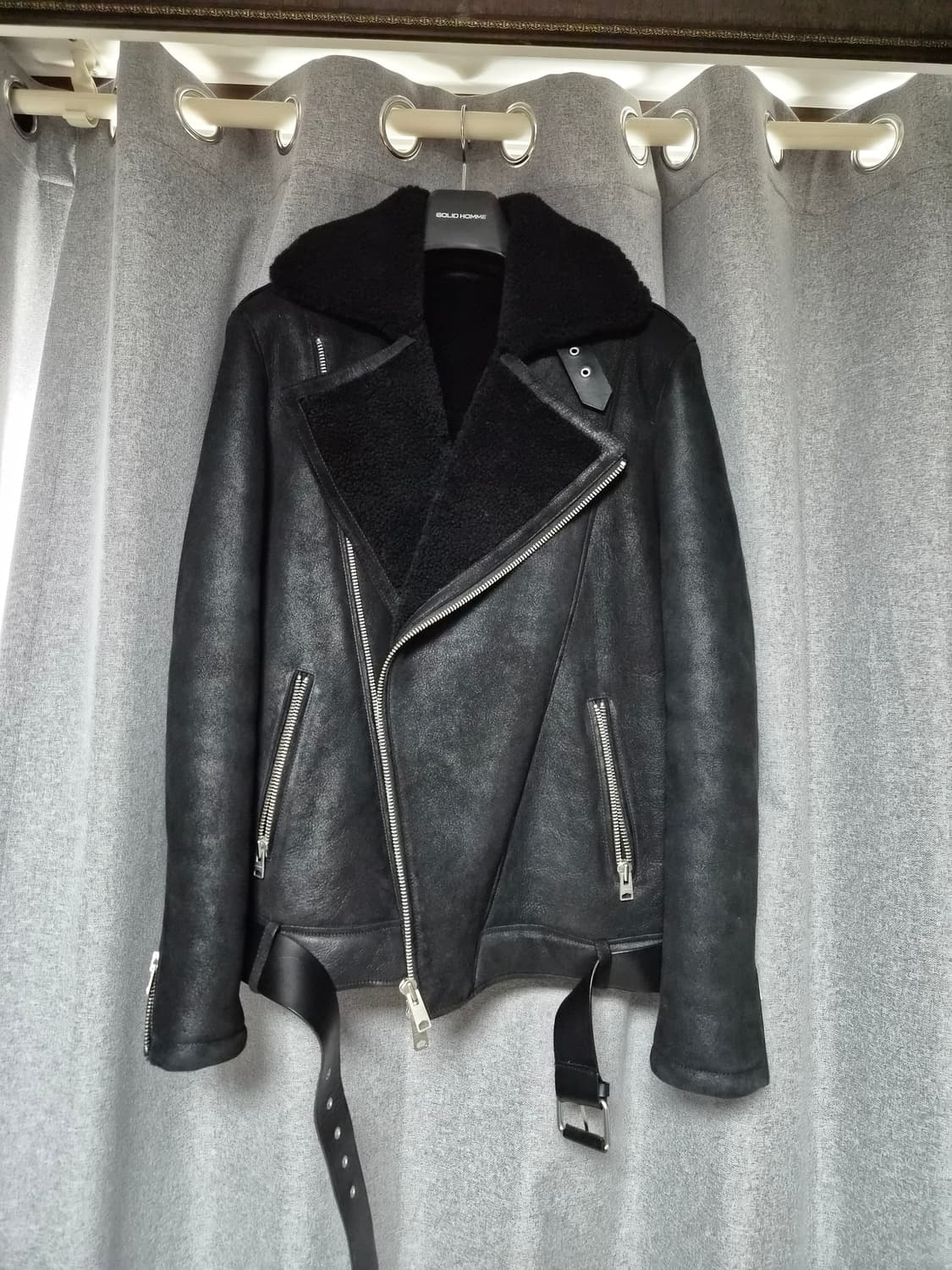 올세인츠 무스탕 팝니다 우영미 솔리드옴므 타임옴므 상품이미지2