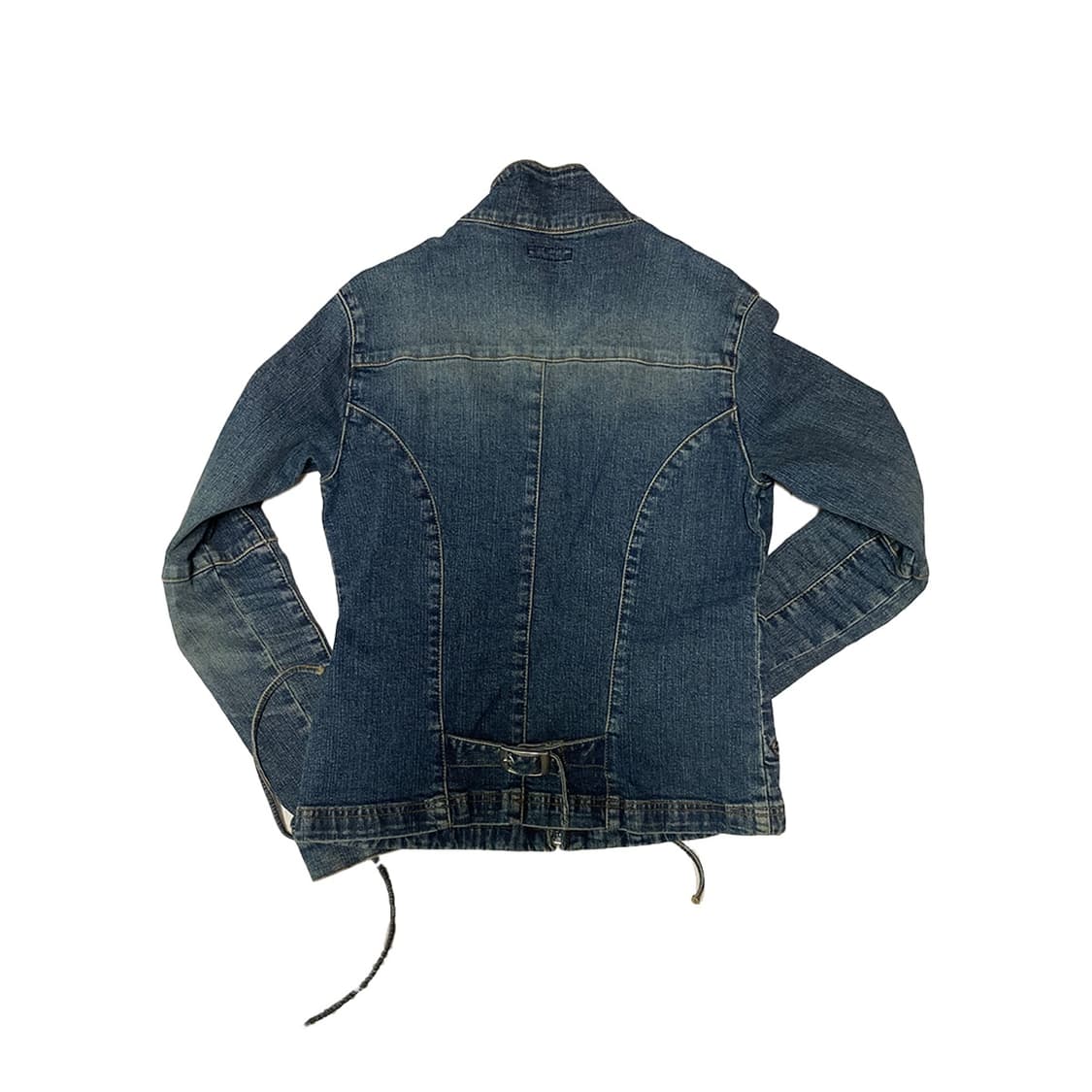 vintage y2k denim slim jacket top 상품이미지2