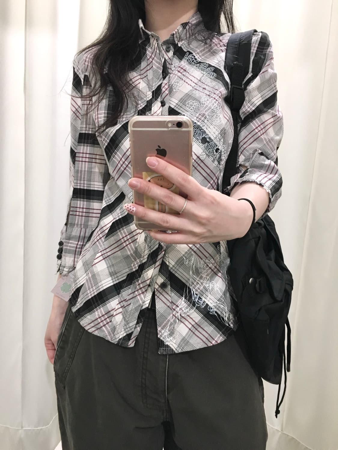 DIESEL check slim shirt 상품이미지5