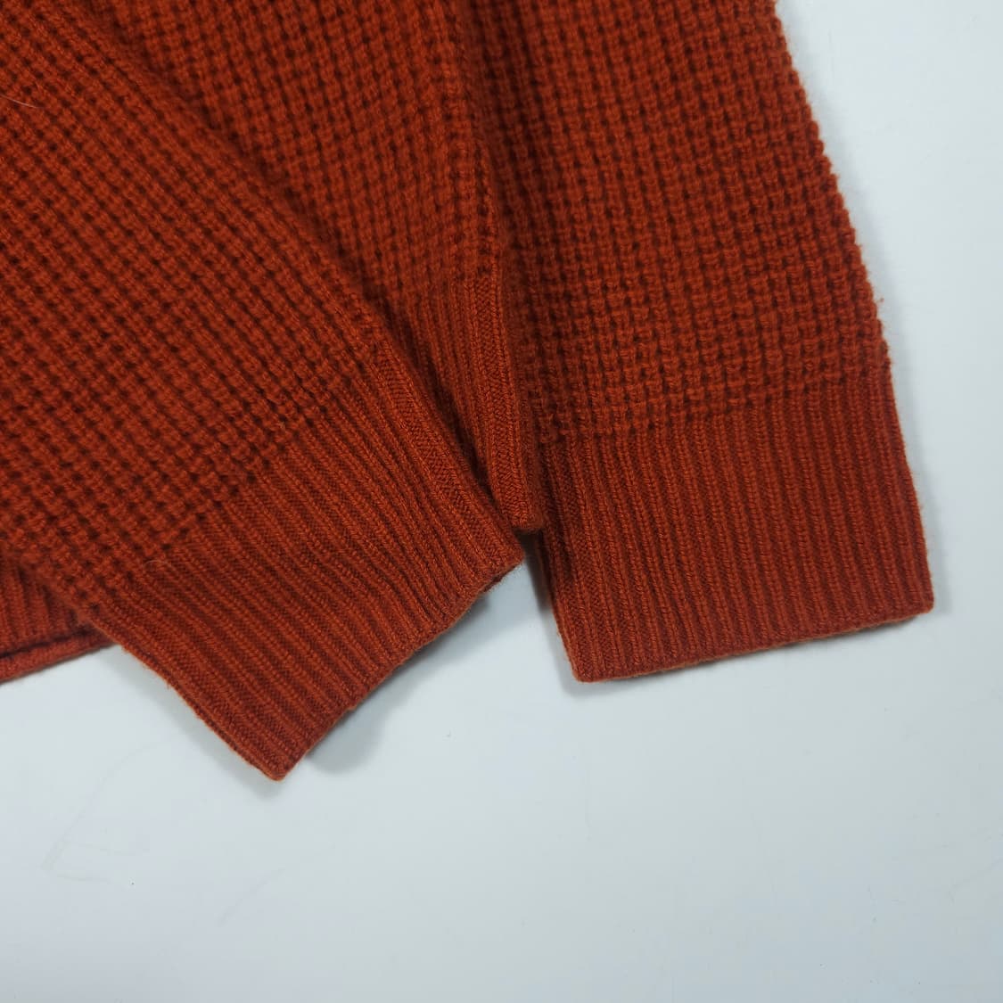 솔리드옴므 와플 니트 상품이미지4