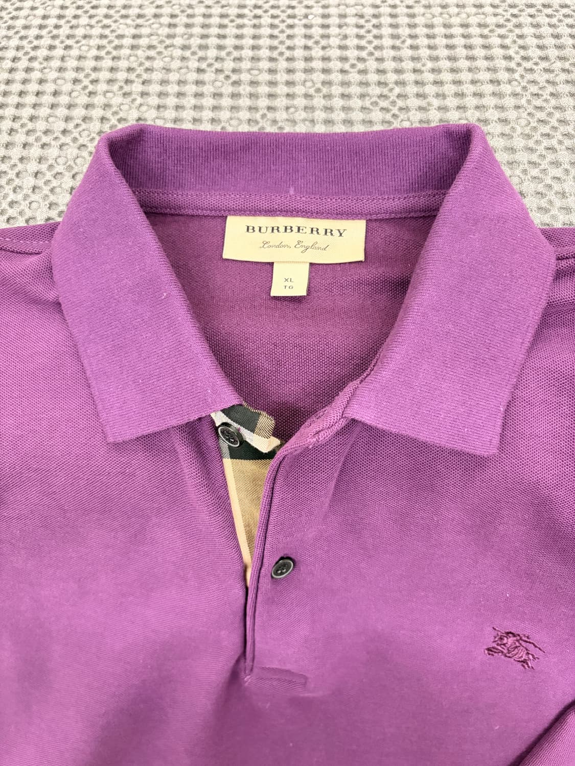 버버리 긴팔 폴로셔츠 (105) 상품이미지3