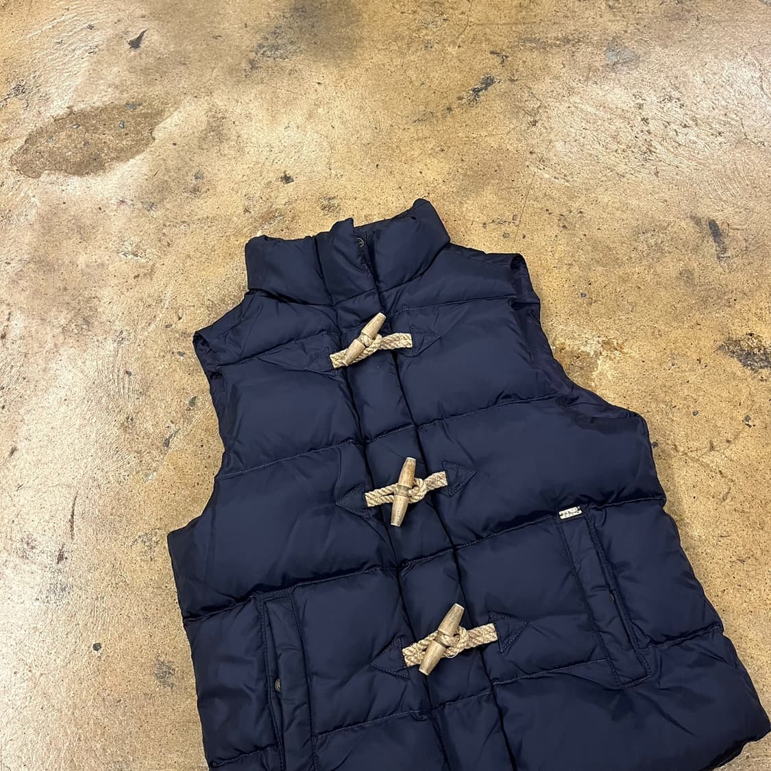 폴로 데님앤서플라이 네이비 더플 떡볶이 패딩 조끼  상품이미지1