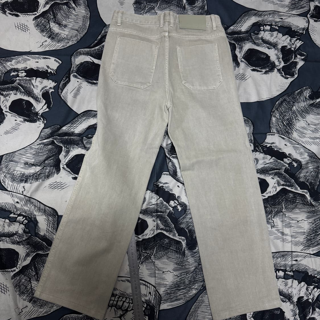 satur 새터 피그먼트 데님팬츠 M사이즈 상품이미지4