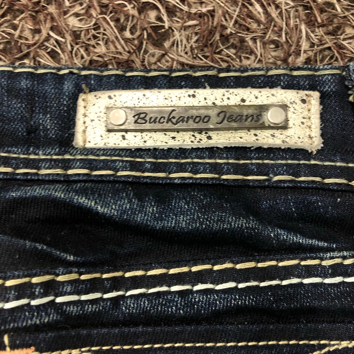 버커루 스티치 워싱 디스 데님 팬츠 상품이미지6