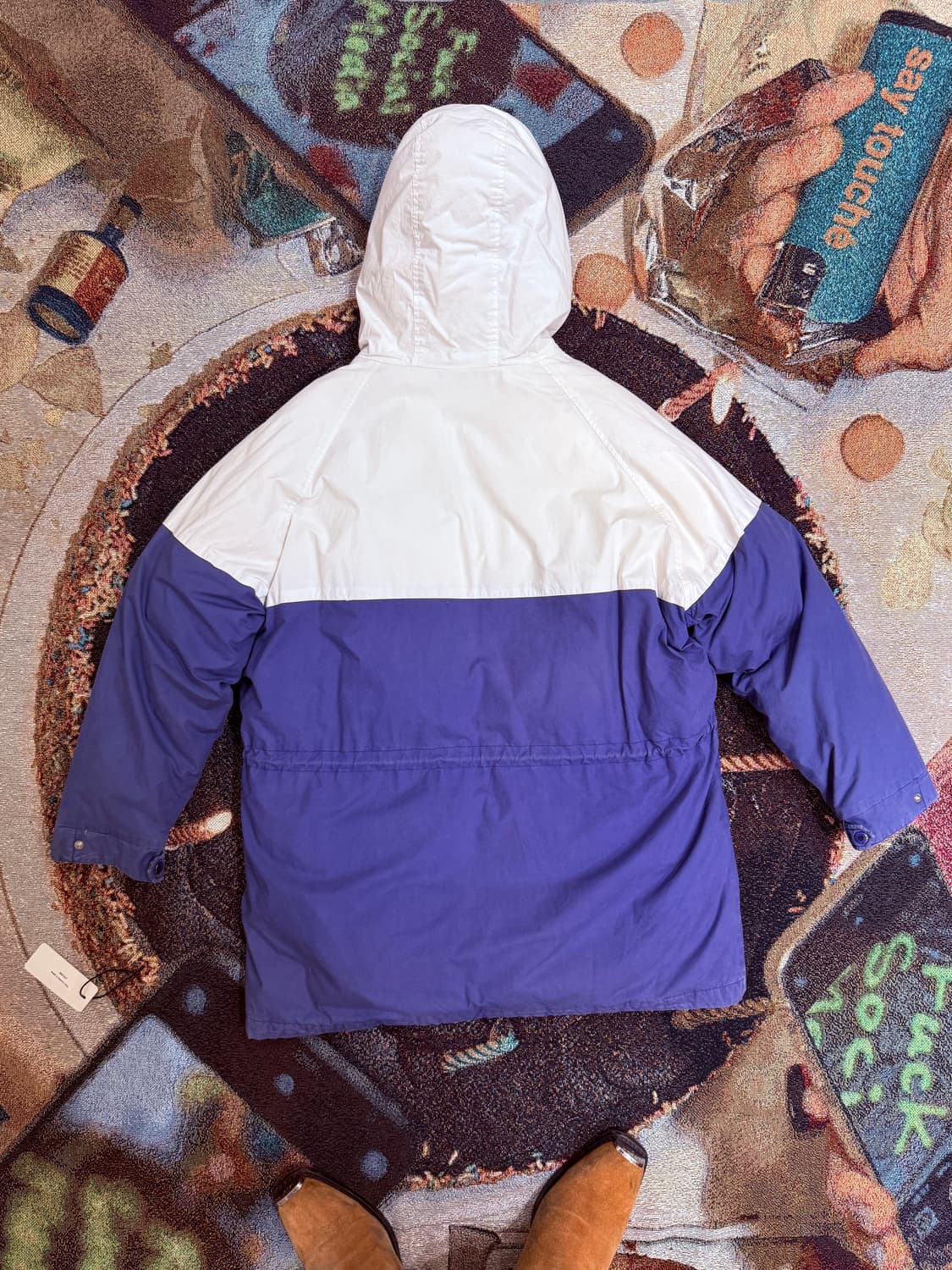 폴로 컨트리 투톤 패딩 상품이미지4