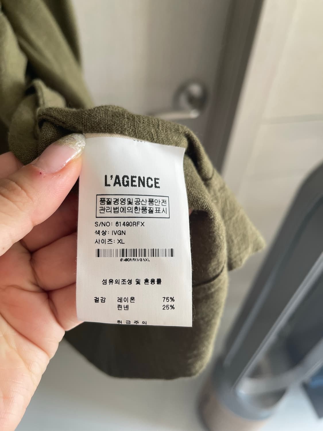 L’agence 라장스 미지 린넨 원피스 상품이미지6
