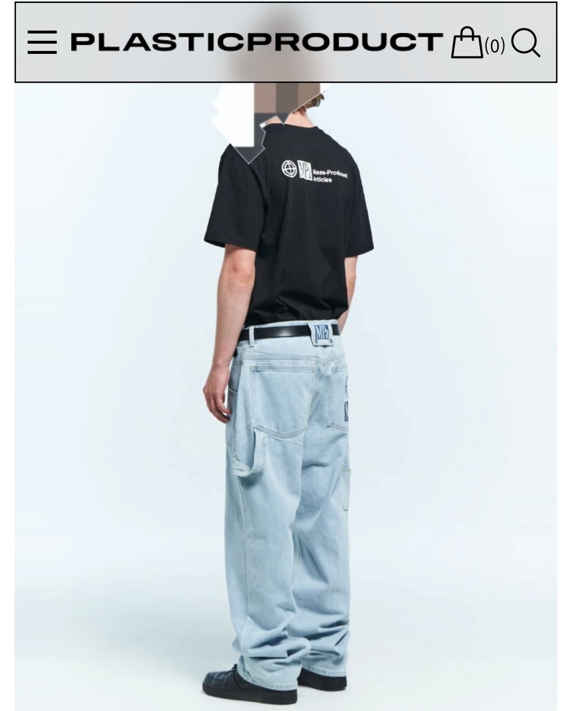 플라스틱프로덕트 PAINTER DENIM PANTS 여성 s사이즈 상품이미지4