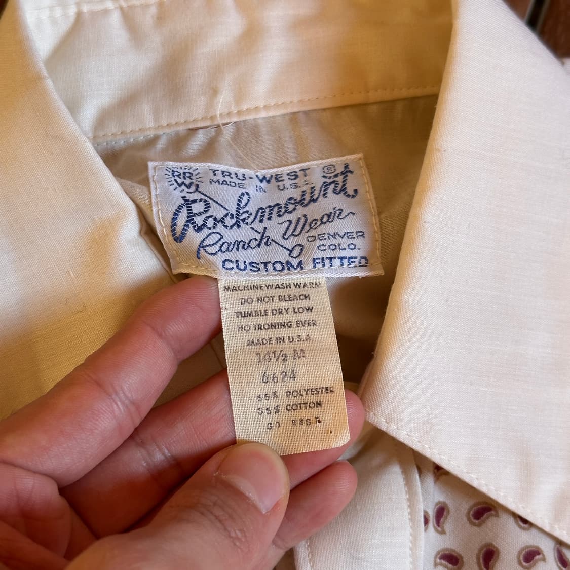 Rockmount ranchwear usa western shirts 상품이미지6