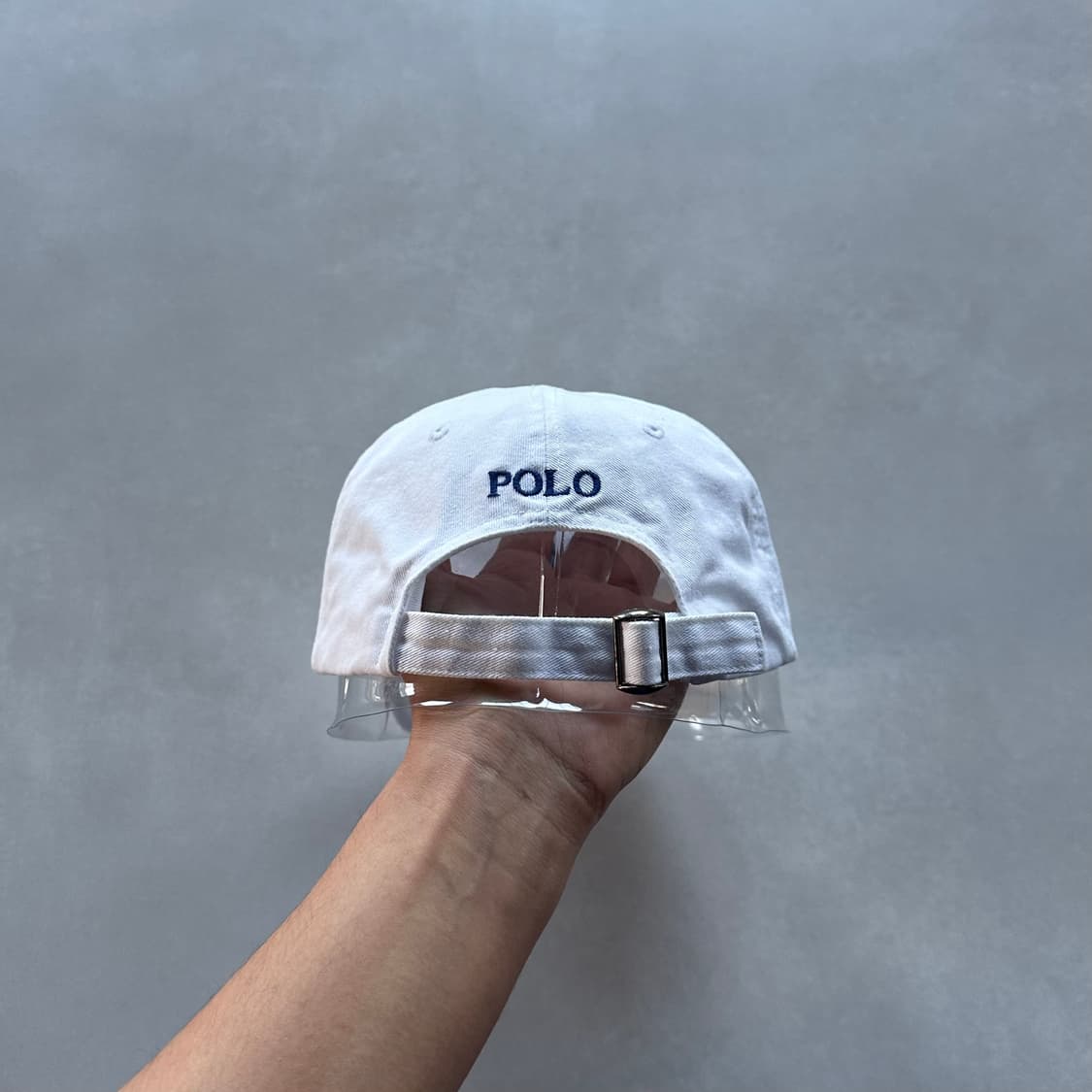 폴로 랄프로렌 화이트 치노 볼캡 모자 상품이미지5