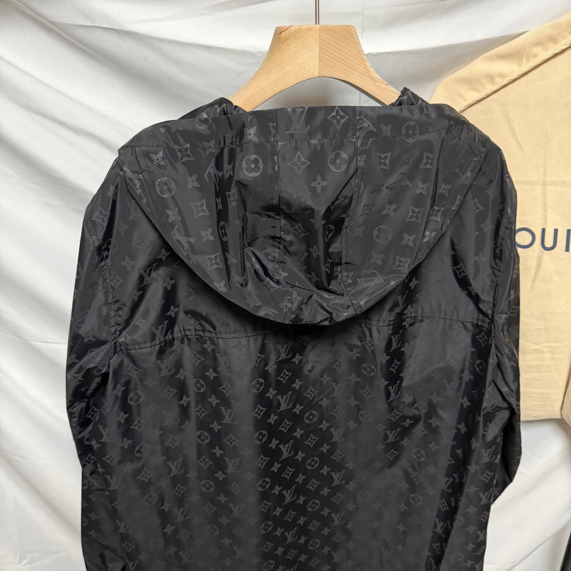[S+급52] 루이비통 미드 렝스 모노그램 바람막이 자켓 풀구성 상품이미지5