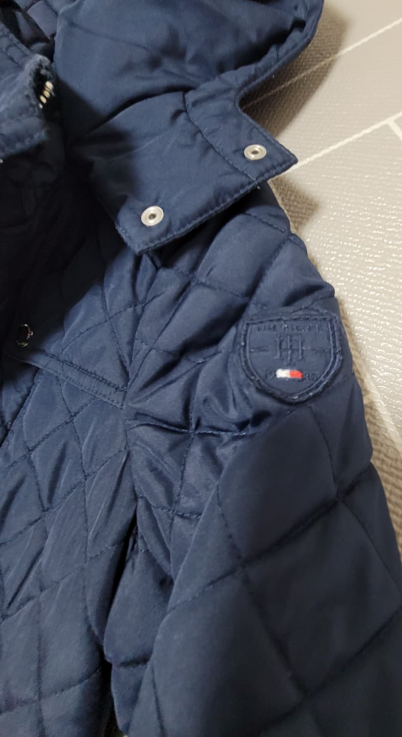 타미힐피거 여성 하프 트렌치 누빔 패딩 S 상품이미지4