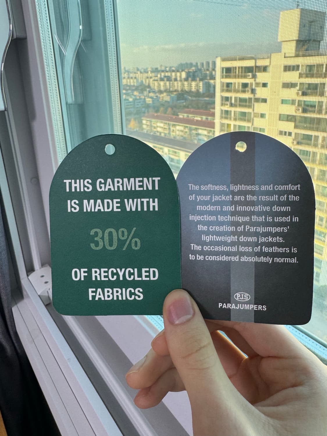 파라점퍼스 라스트미닛 경량패딩 L사이즈(새상품) 상품이미지10