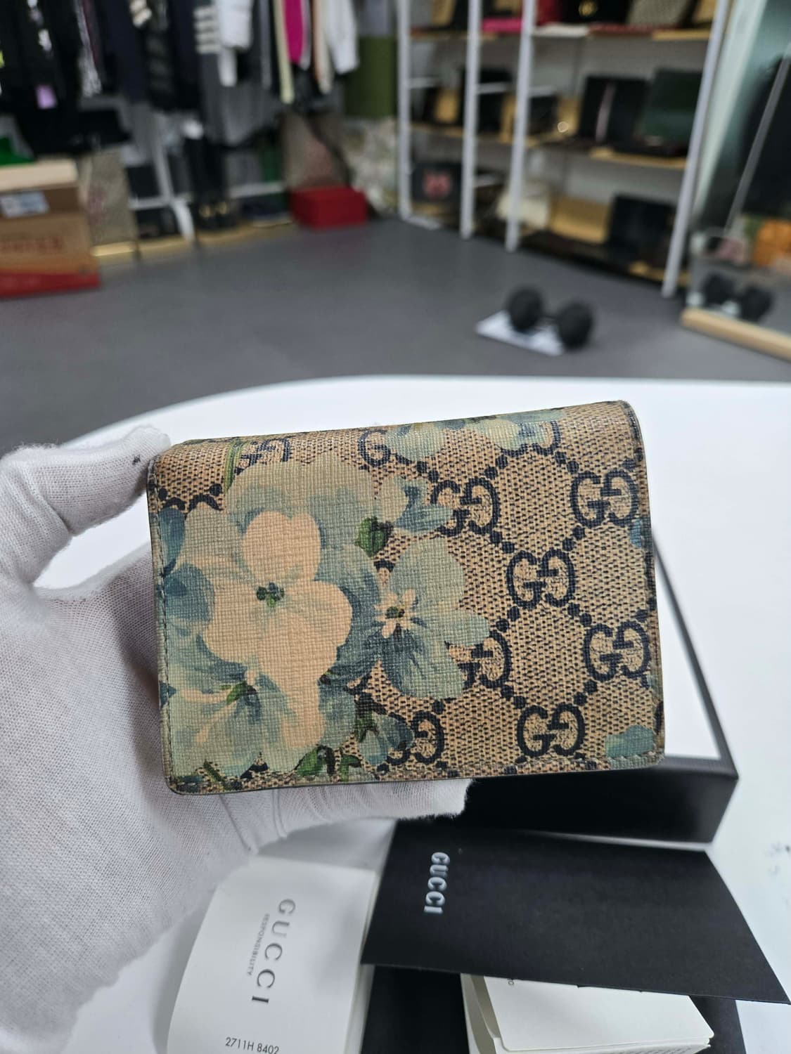 [50%할인] 구찌 불룸 카드지갑 상품이미지1