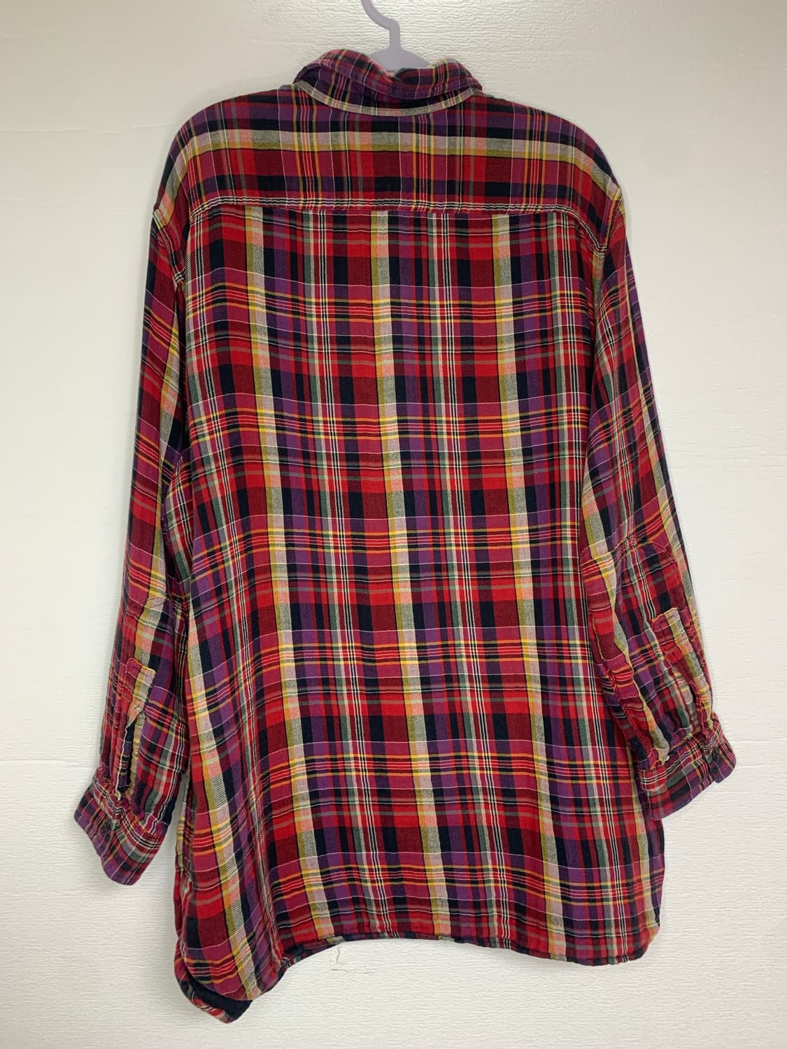 폴로 랄프로렌 레드 체크 셔츠 상품이미지2