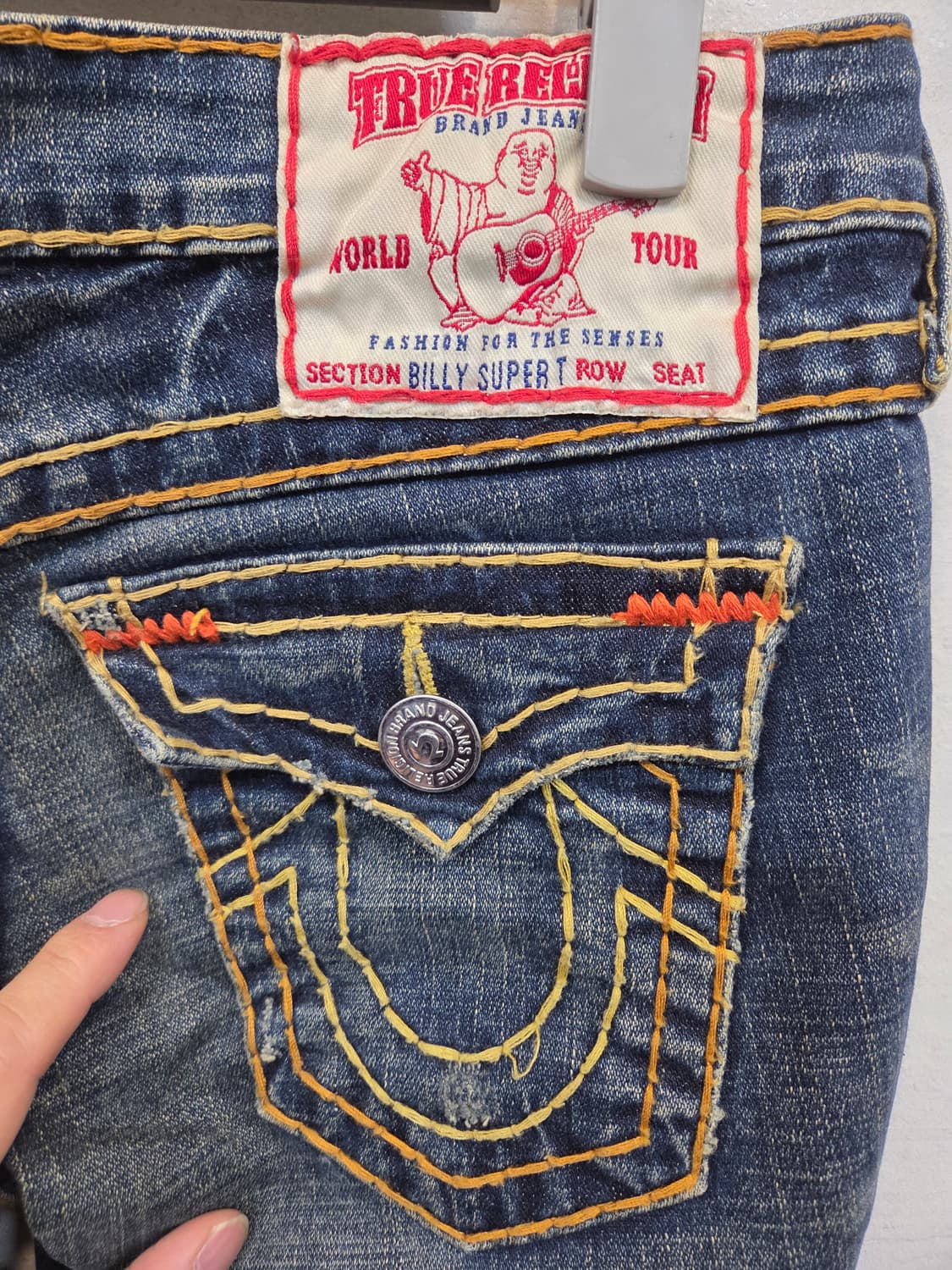 트루릴리전 스티치 데님팬츠 28 상품이미지3