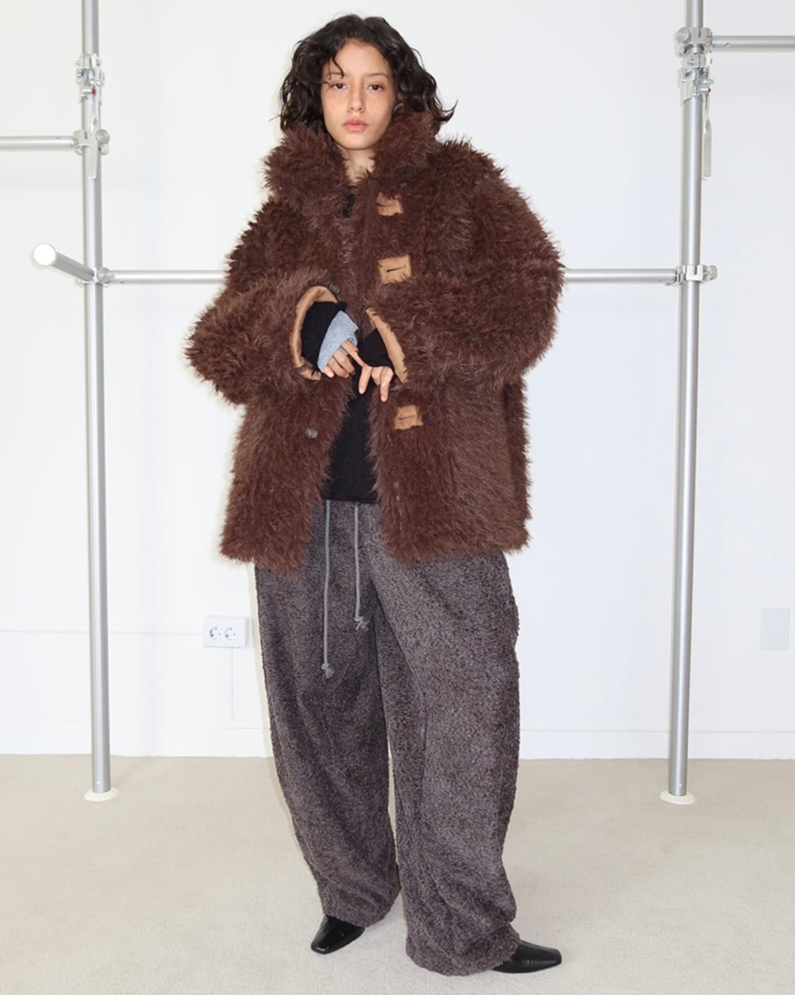 리버시블 퍼자켓 상품이미지1