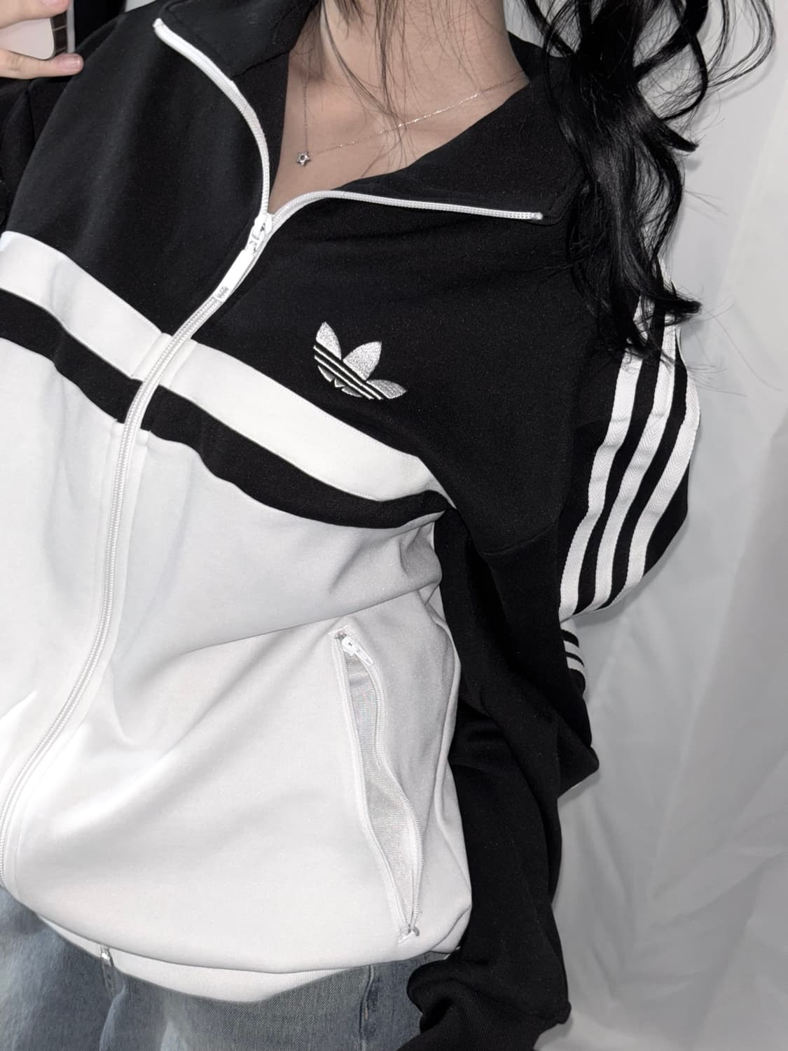 🐰아디다스 희귀매물 오레오 아방 트랙탑 져지🖤 상품이미지4