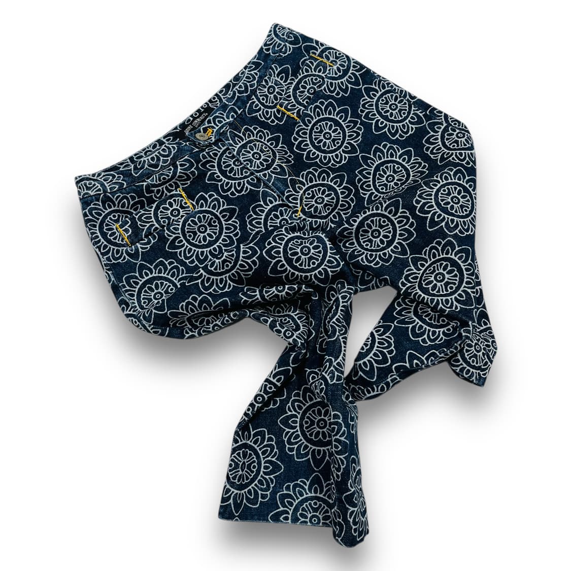 오존 커뮤니티 에스닉 플라워 빈티지 하프 팬츠 상품이미지5