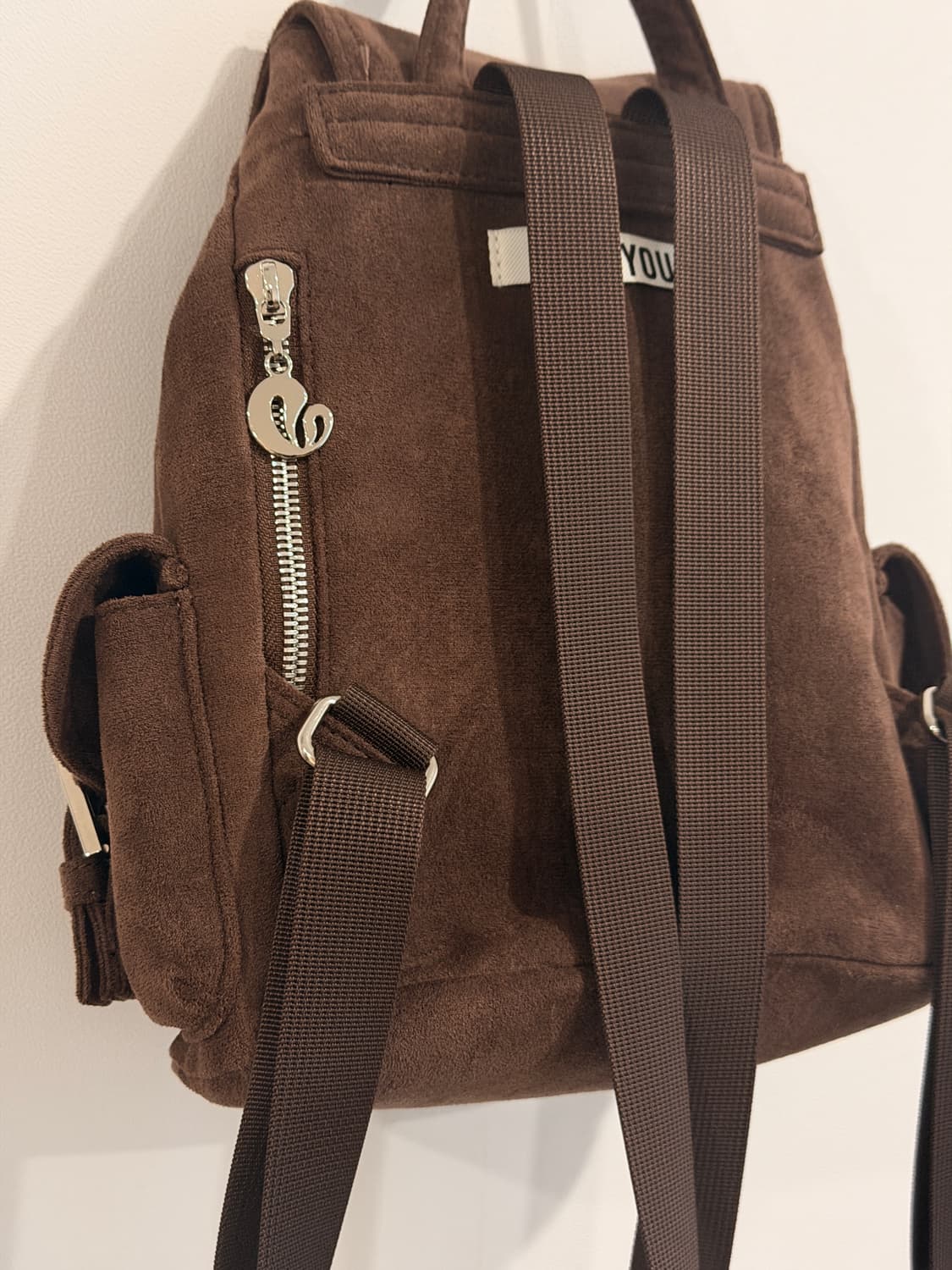 라츠유 노스텔지아 츄비 백팩 _ 스웨이드 브라운 상품이미지8