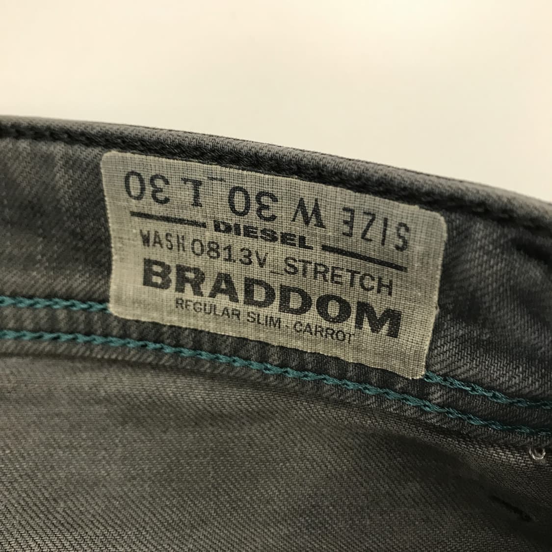 디젤 BRADDOM 이태리 워시드 그레이진 [30x30] 상품이미지5