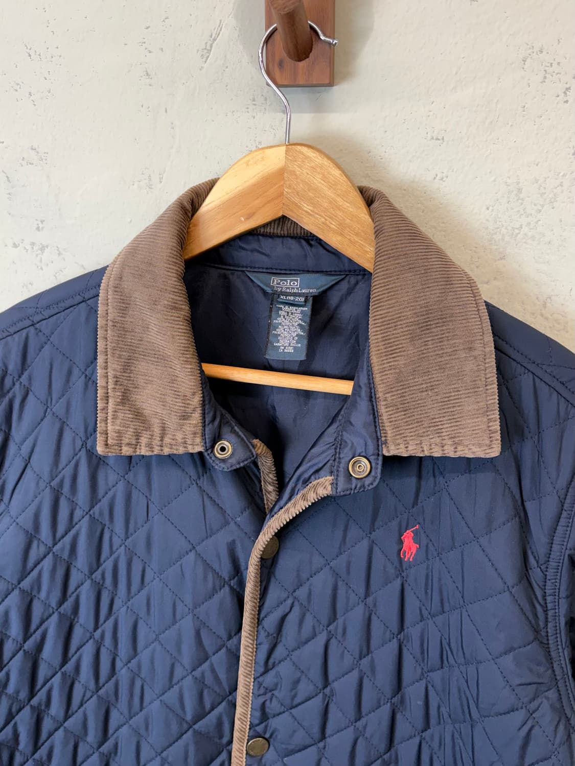 폴로랄프로렌 보이즈 네이비 퀼팅 자켓 상품이미지6