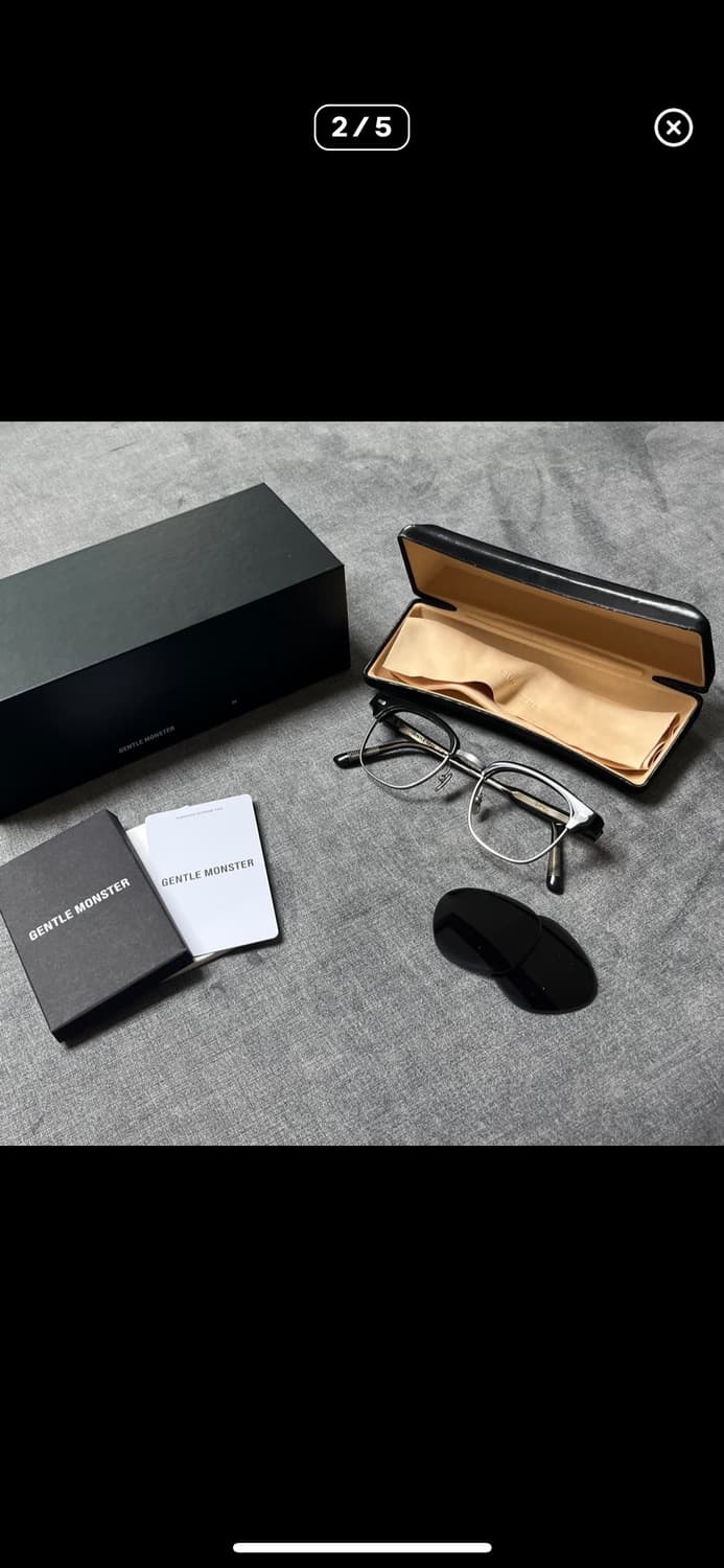 젠틀몬스터 로크 roke 하은테 안경 선글라스 상품이미지2