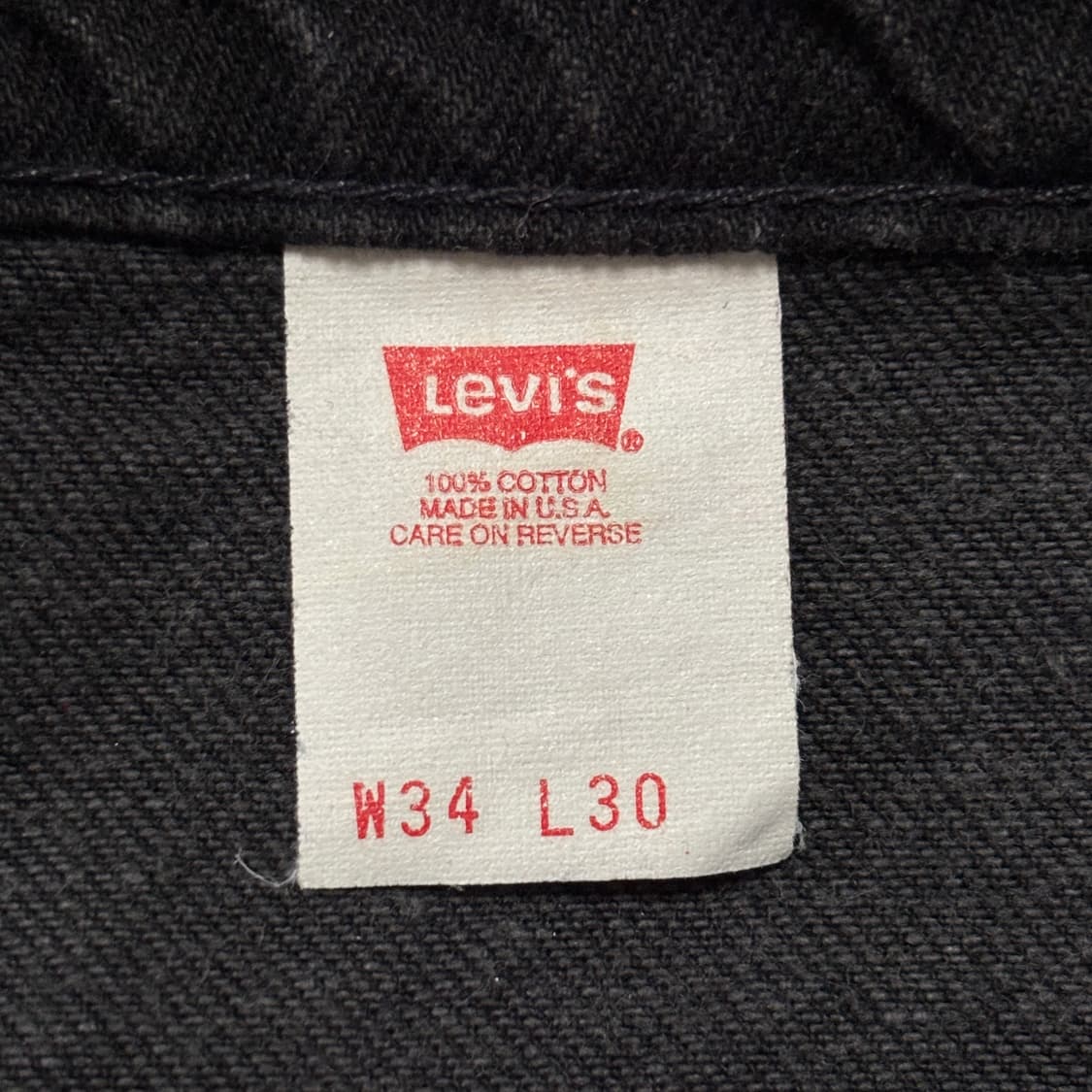 90s 빈티지 리바이스 517 블랙 허리41.5cm 상품이미지7