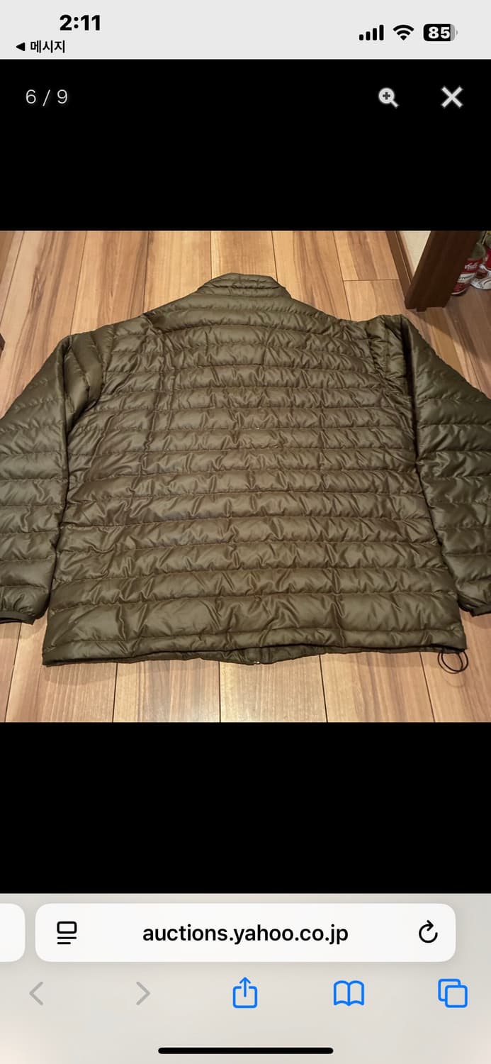 12s 파타고니아 패딩 카키브라운 XL 상품이미지6