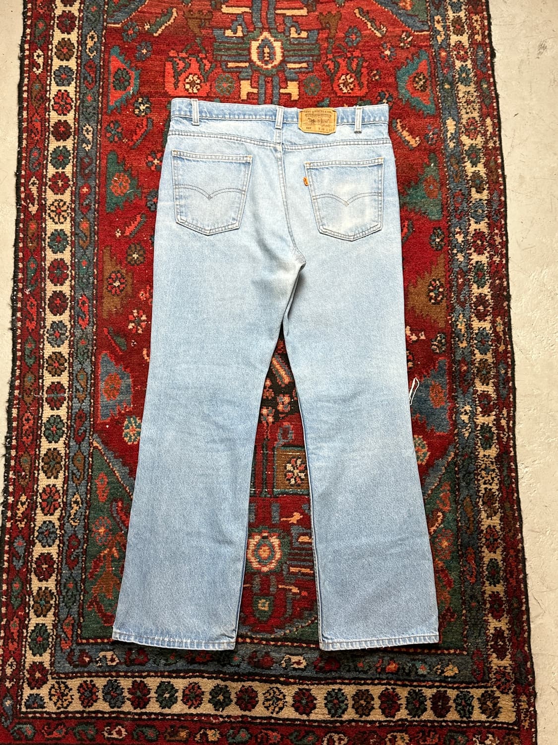 90's USA Made 리바이스 517 오렌지탭 부츠컷 상품이미지4