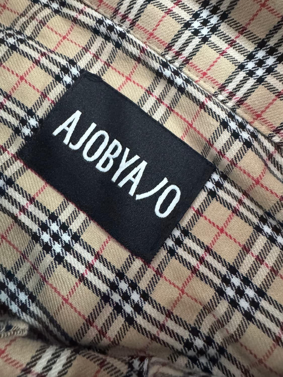 아조바이아조 빅 사이즈 리빌드 체크 셔츠 2XL~ 상품이미지3