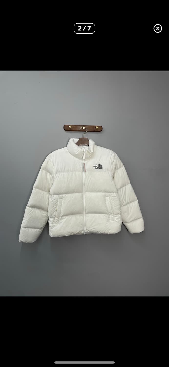 노스페이스 눕시 온 볼 아이보리 패딩 A3386 상품이미지2