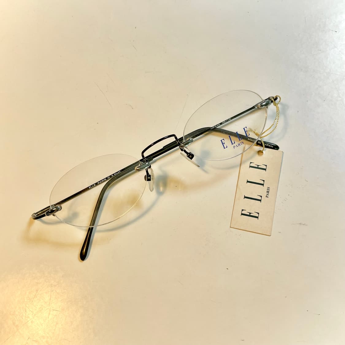 엘르 빈티지 무테 안경 상품이미지1