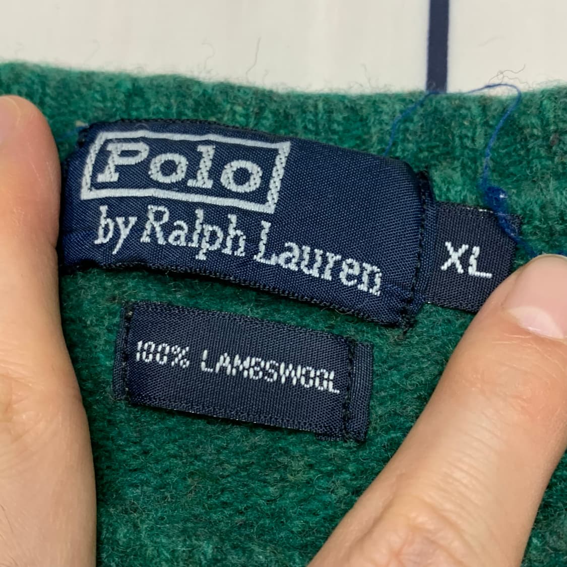 폴로 랄프로렌 딥그린 니트 상품이미지5