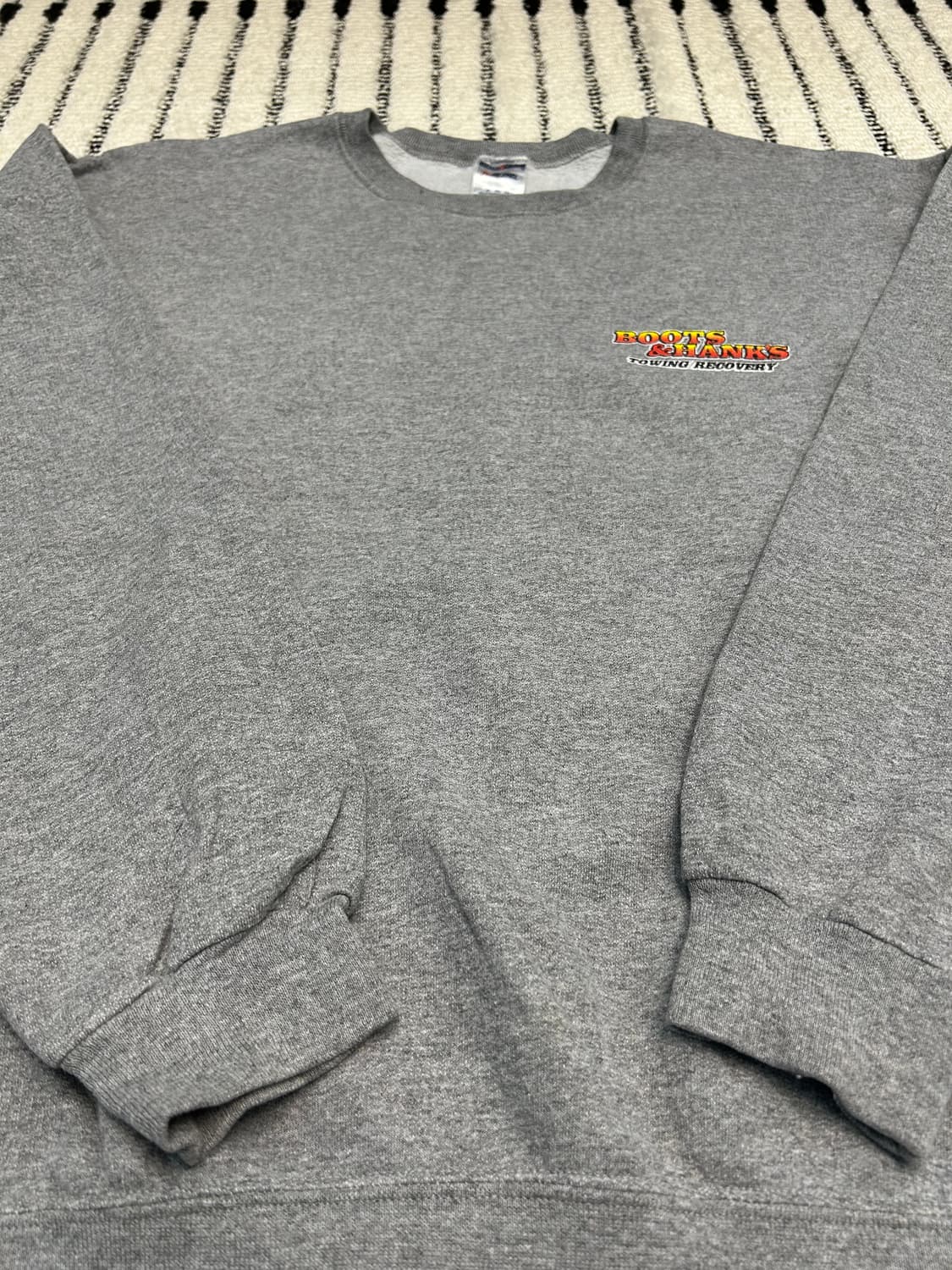 져지스 프린팅 그레이 맨투맨 상품이미지7