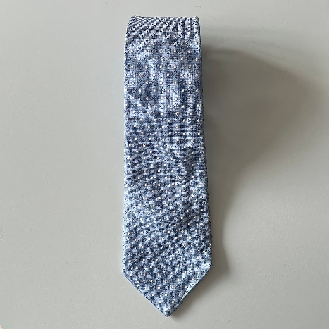 CHANEL silk 100% Tie 상품이미지5