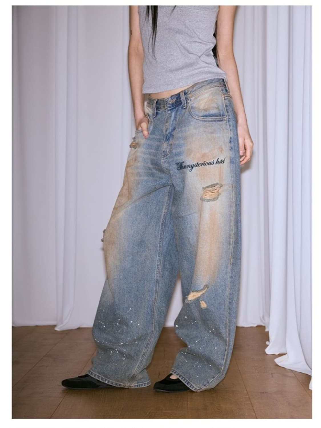 미스테리어스호텔 페인티드 데님 상품이미지5