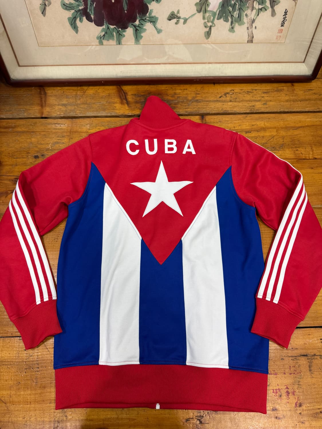 아디다스 쿠바 트랙탑 져지 사이즈100 매우깨끗 상품이미지3