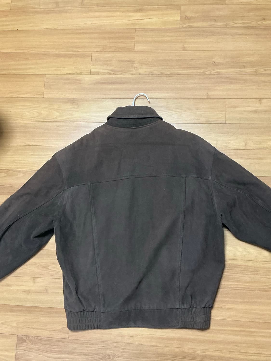 입생로랑 양가죽 스웨이드 블루종 상품이미지2