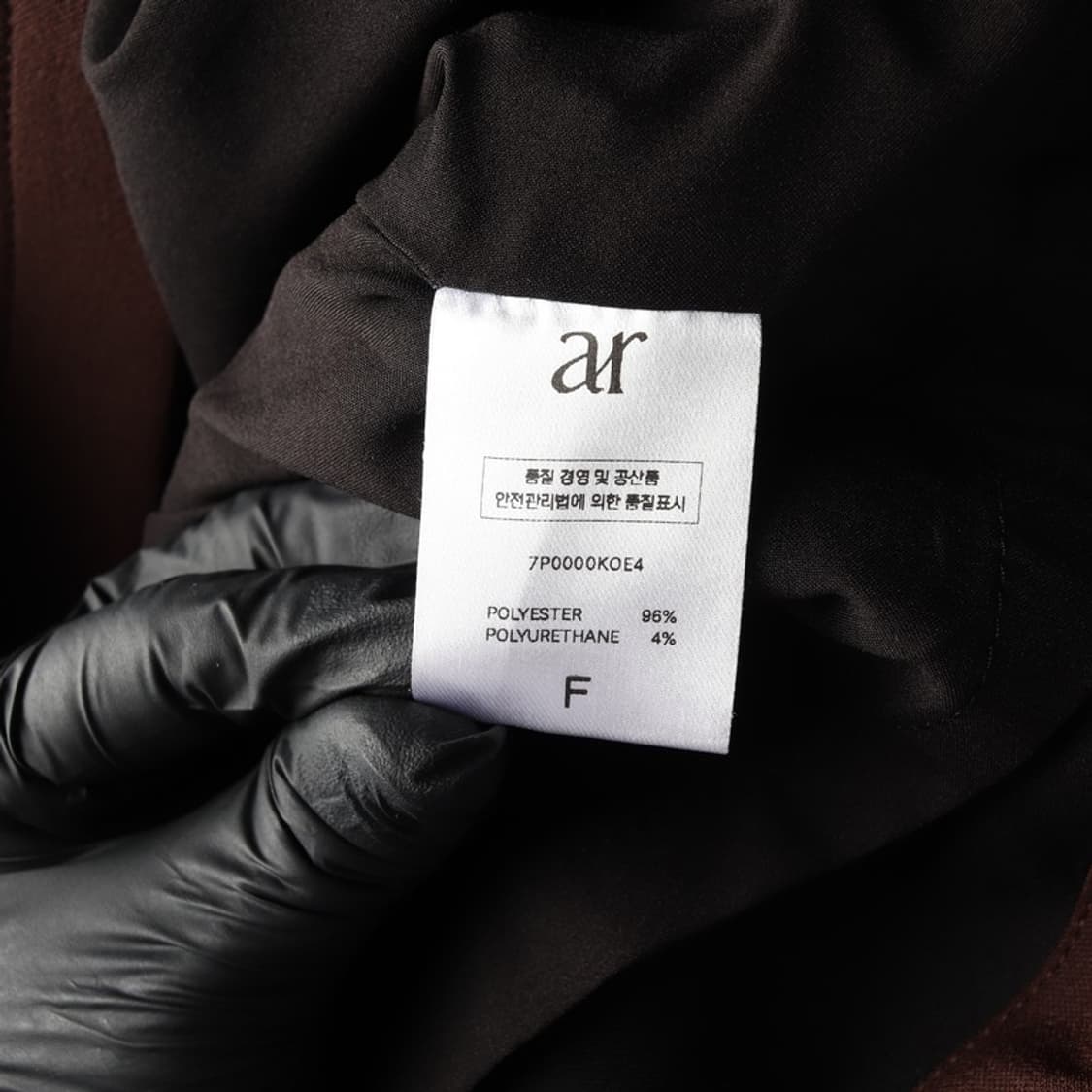 크롭 폴리 자켓  상품이미지7