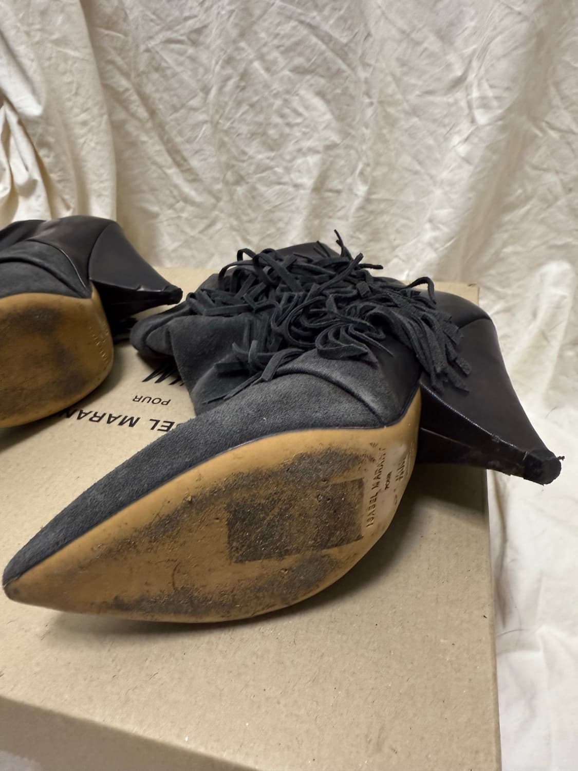 이자벨 마랑 프린지 부츠 36 상품이미지4