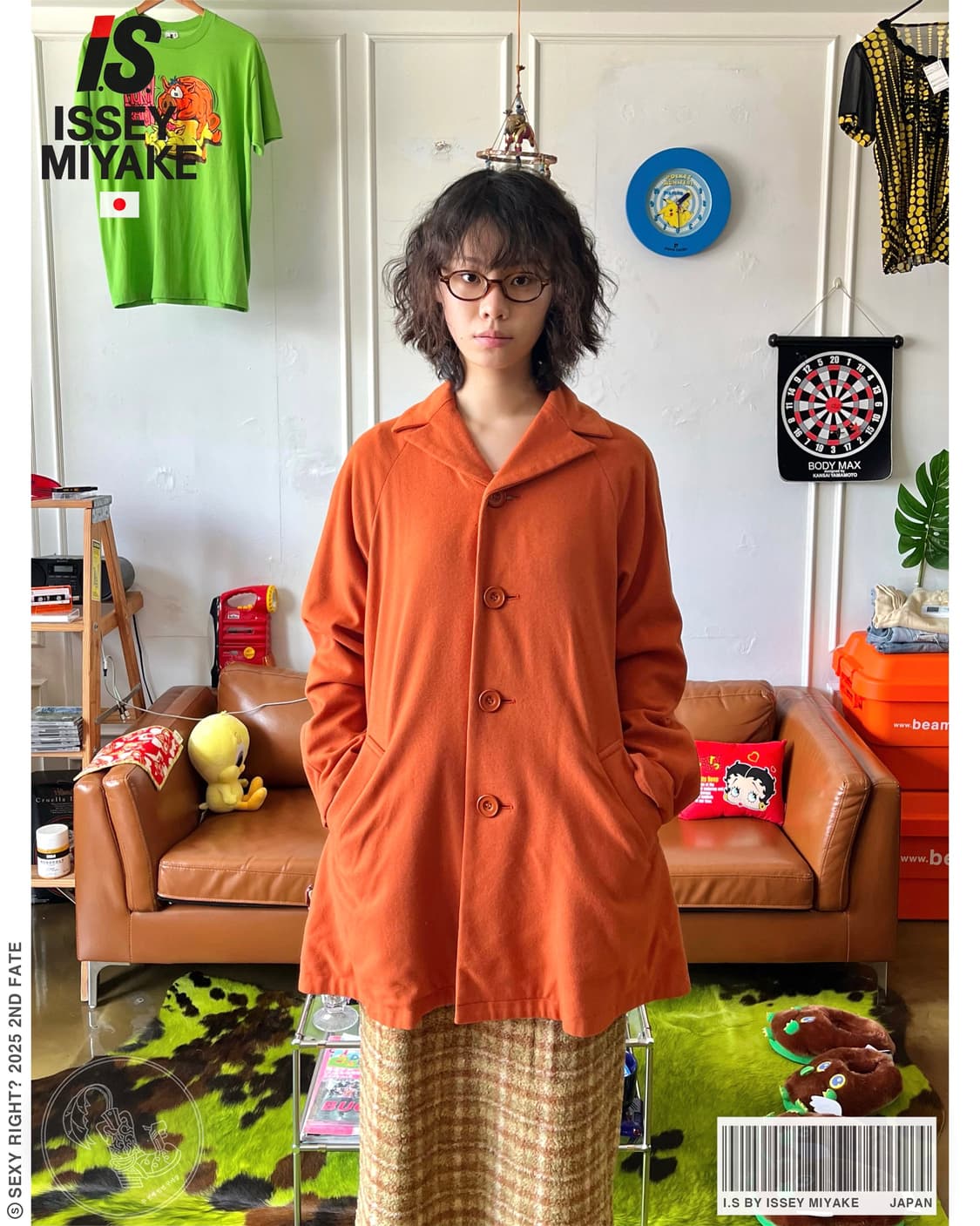 ~1980s I.S by Tsunori Chisato Wool Coat 상품이미지1