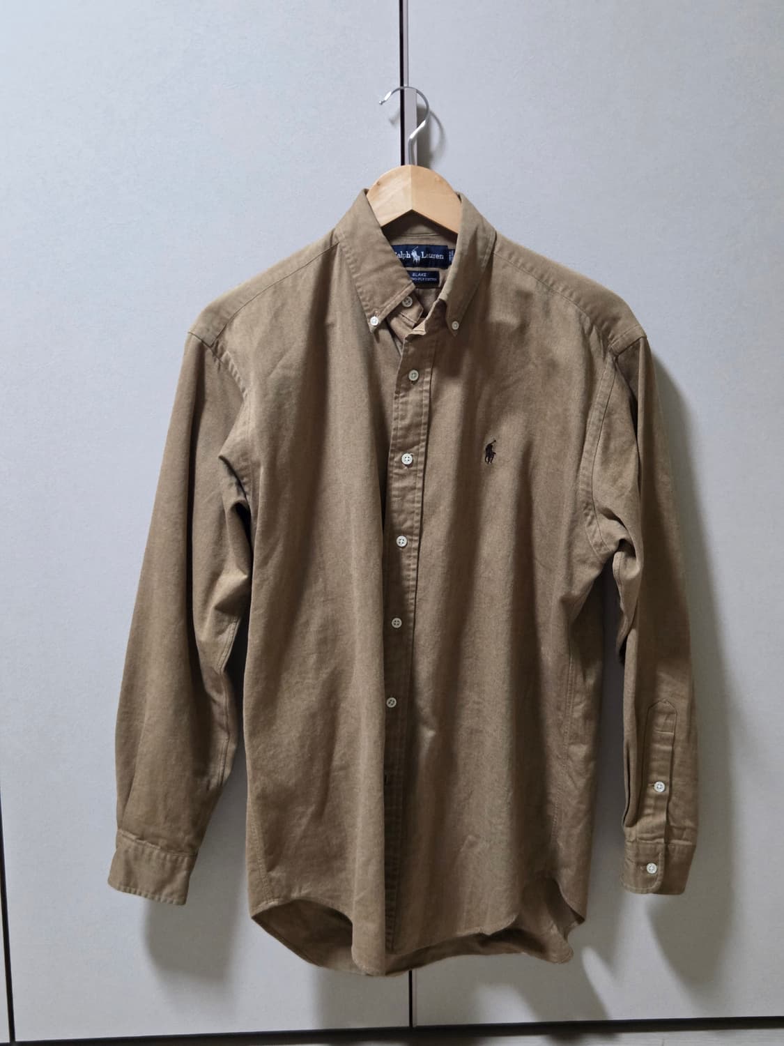 폴로 랄프로렌 셔츠 브라운 갈색 S 상품이미지1
