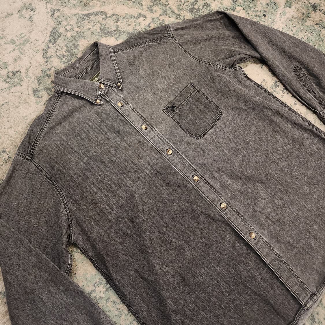 에디바우어 블랙데님셔츠 상품이미지2