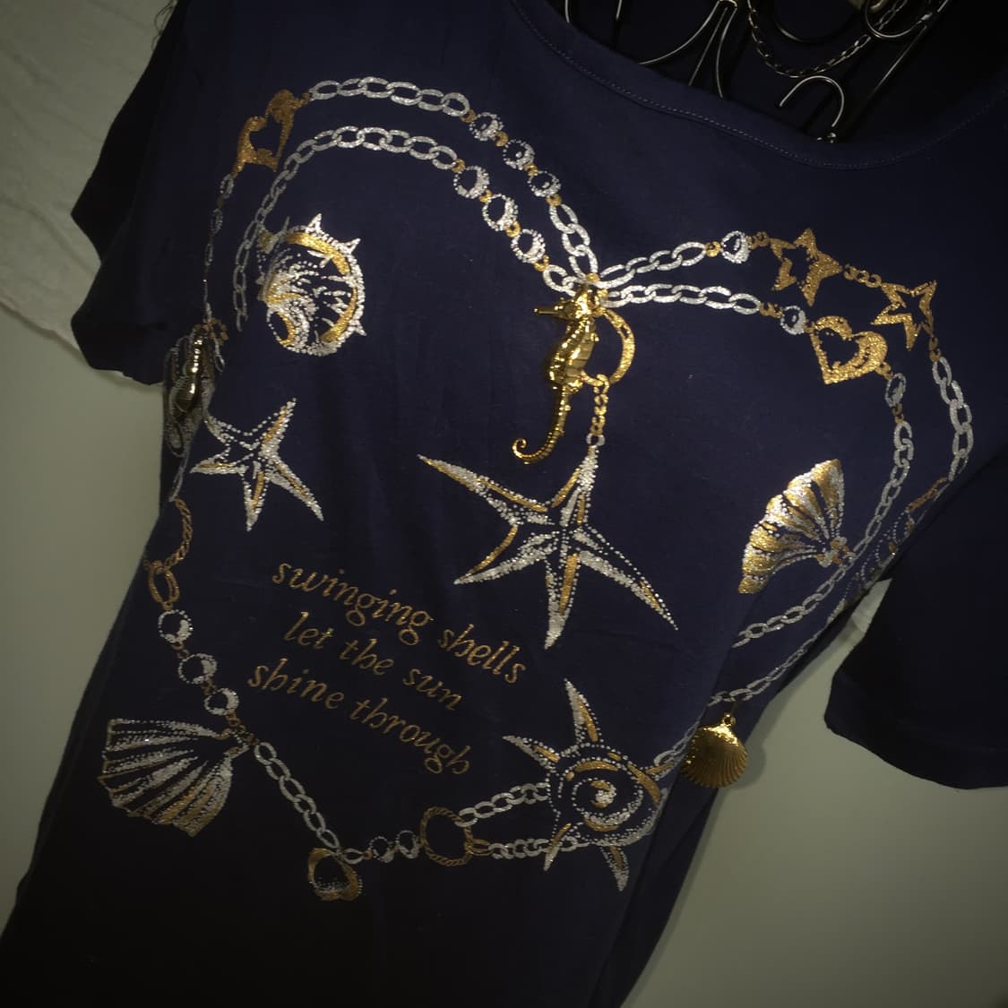 Fairy shell decorate T 상품이미지3